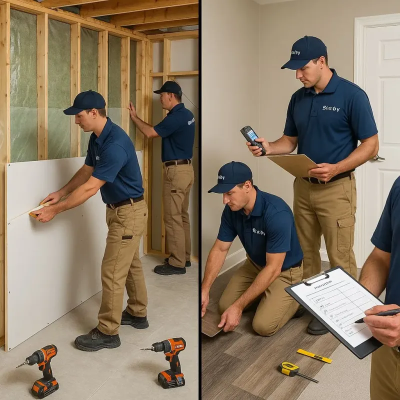 Repairs and Reconstruction process in Rensselaer, IN