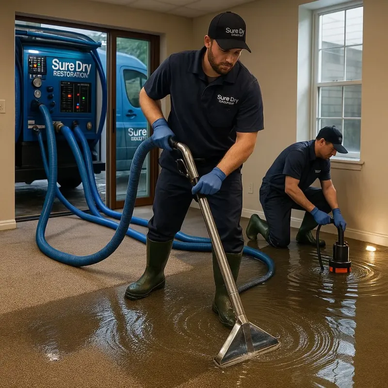 Water Extraction and Removal process in Rensselaer, IN